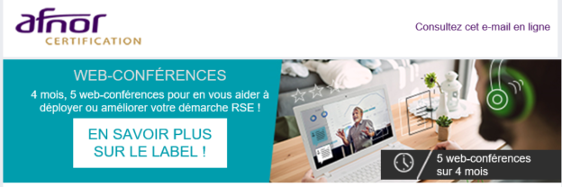 RSE : 5 WEB-CONFERENCES